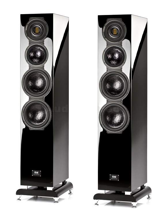 ELAC FS 509 VX-JET black high gloss finish no grilles